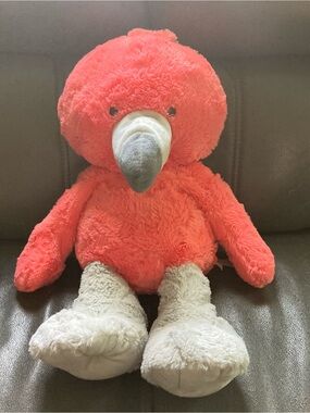 Animal Adventure Coral Flamingo Plush 18" Stuffed Animal Toy 2018.